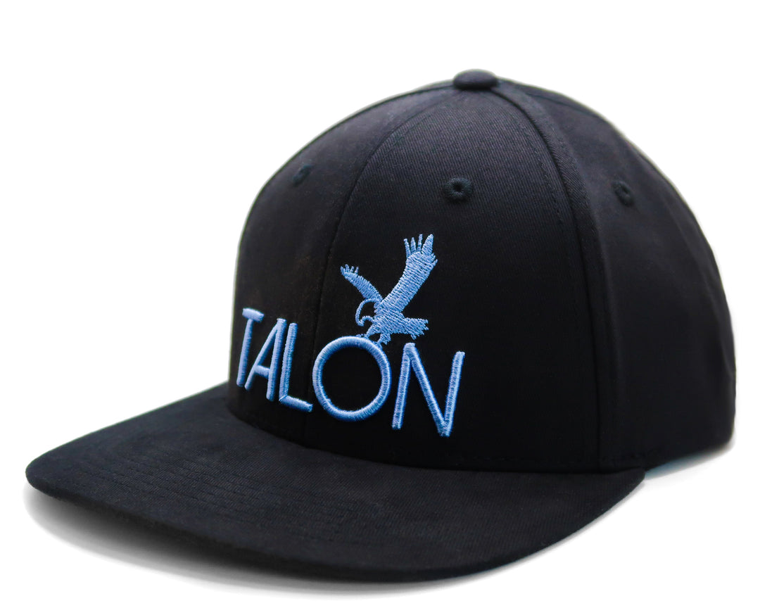 Flat Brim Hat Black/Blue/White