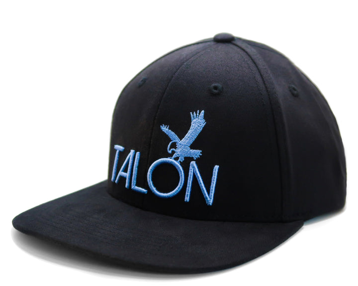 Flat Brim Hat Black/Blue/White
