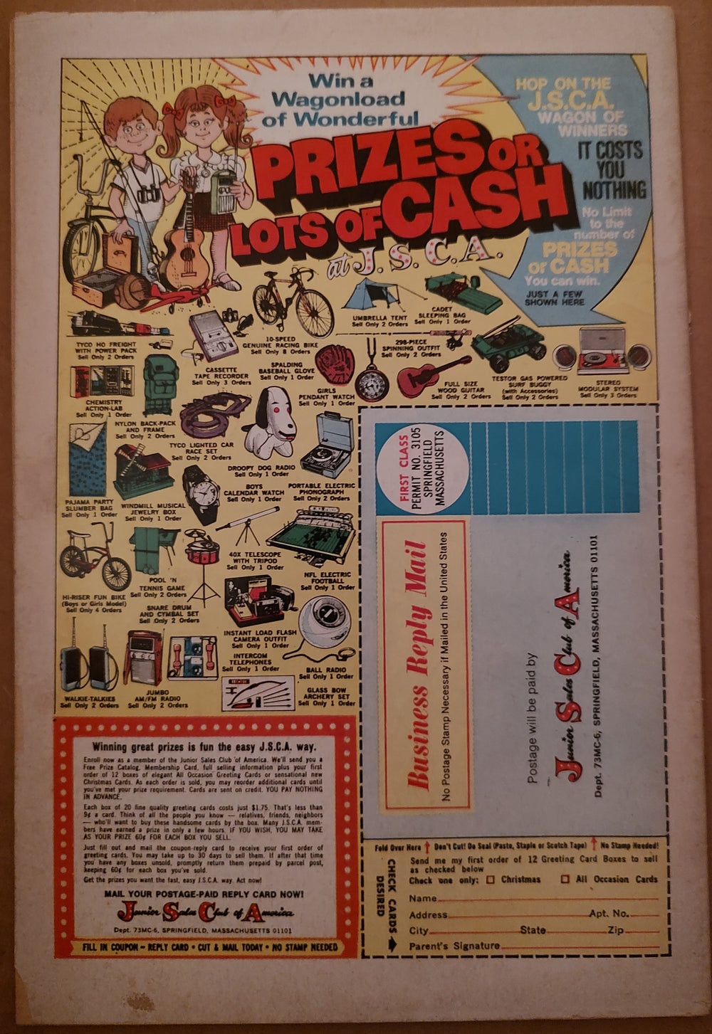 Fantastic Four #138 Comic Book Back