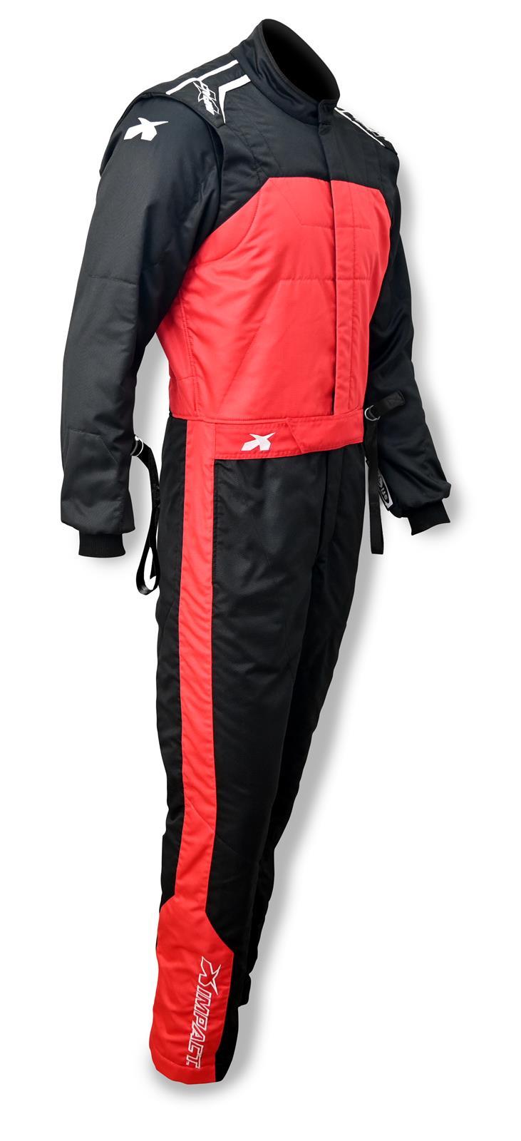 Suit Mini Racer 2.4 1pc Small Blk/Red