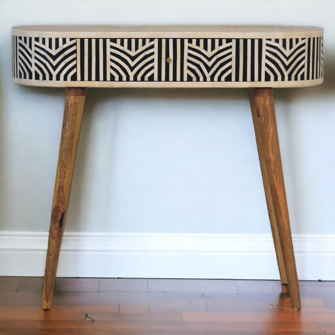 Edessa Bone Inlay Console Table Photo 12