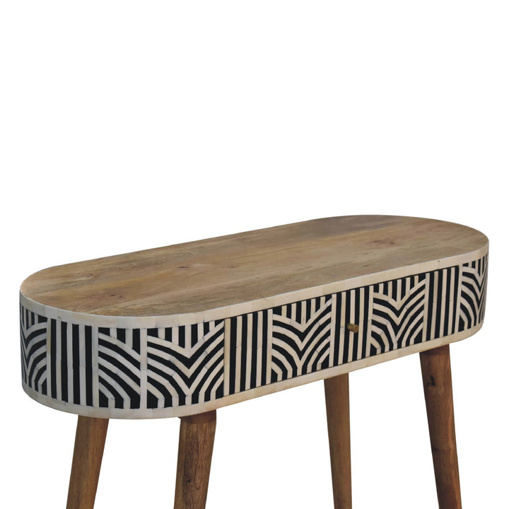 Edessa Bone Inlay Console Table Photo 8