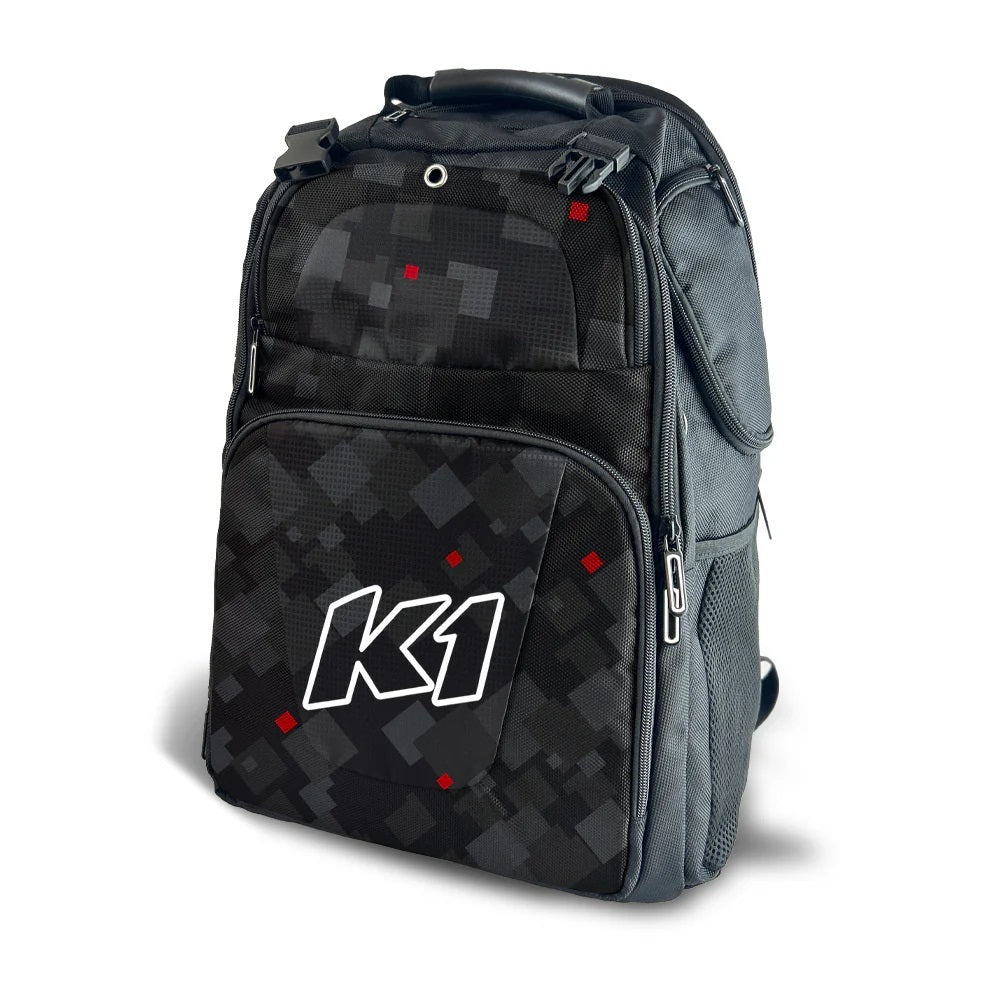 Backpack Quest Lifestyle Black Red Grey