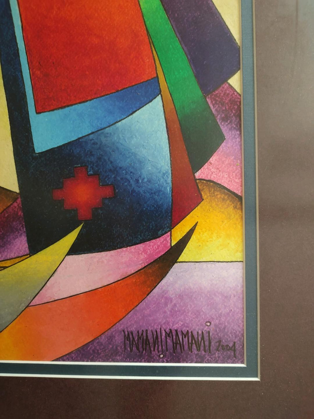 Roberto Mamani Mamani ArtWork Signature Photo