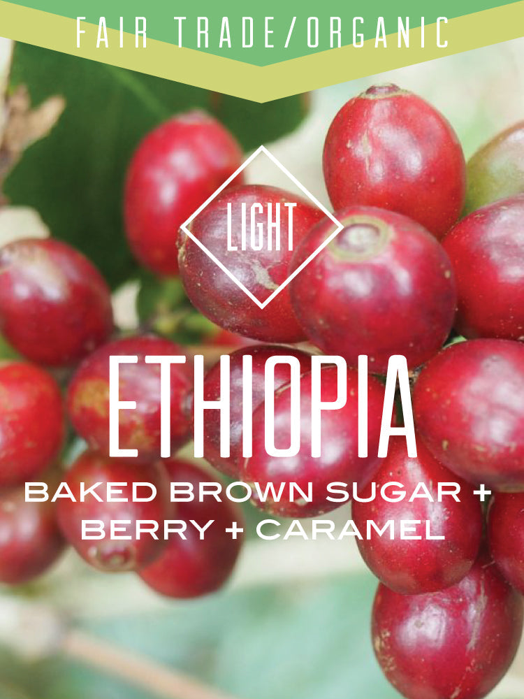 Organic Fair Trade Ethiopia Oromia Natural Coffee