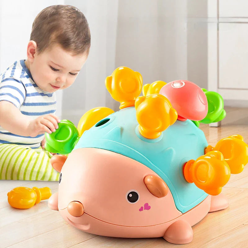 Hedgehog Toy Fine Motor and Sensory Educational Game
