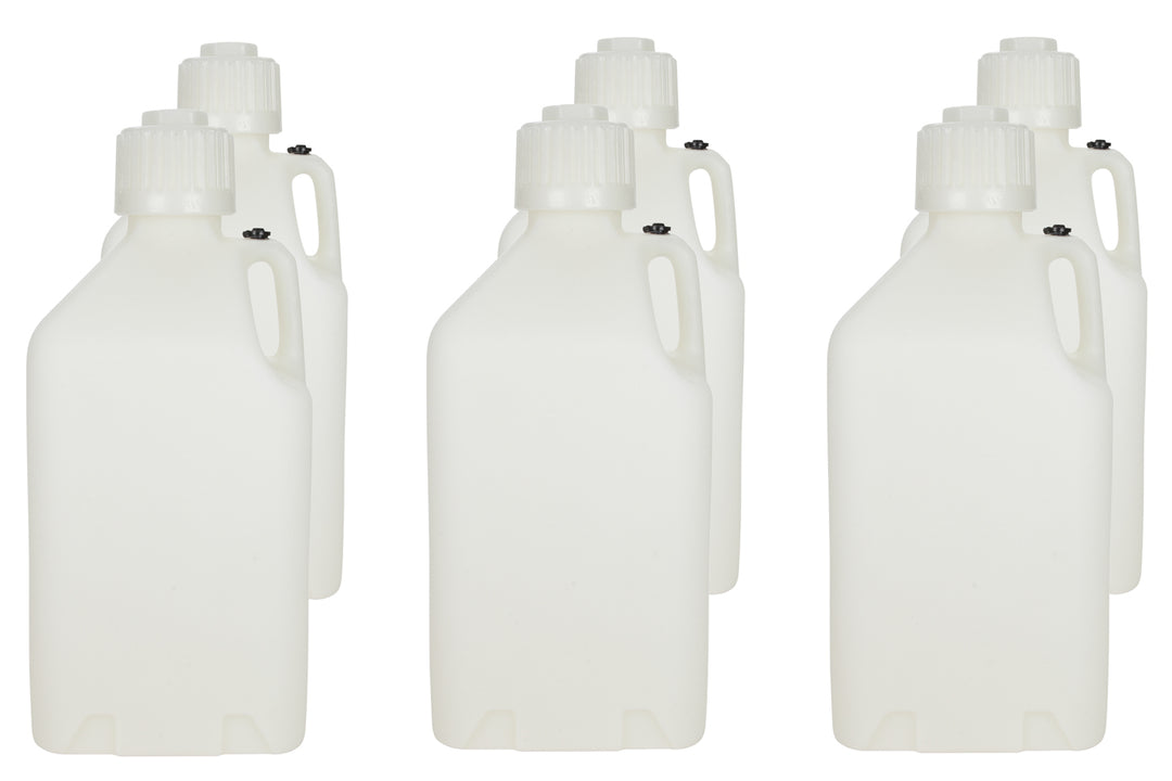 Utility Jug - 5-Gallon White - Case 6