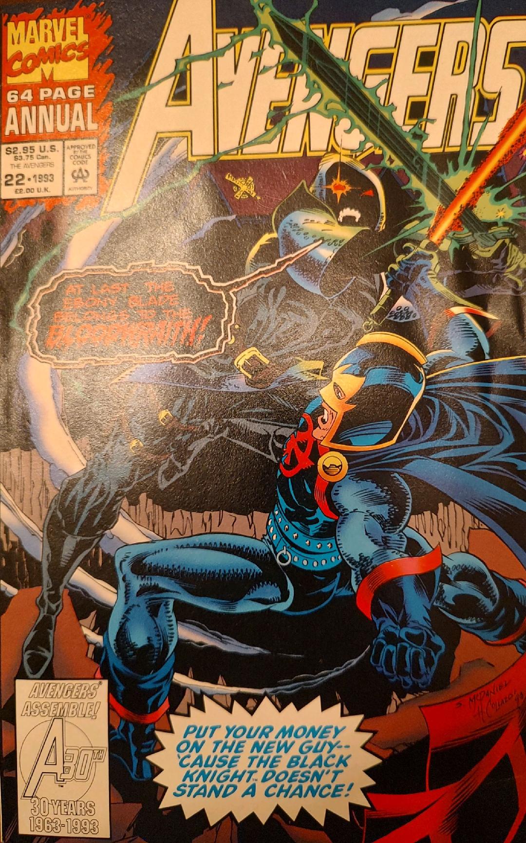The Avengers #22 Annual Comic Book