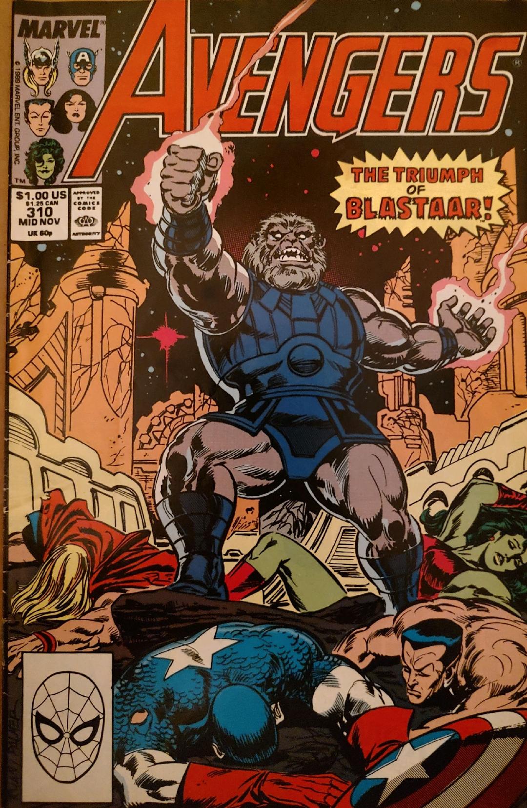 The Avengers #310 Comic Book