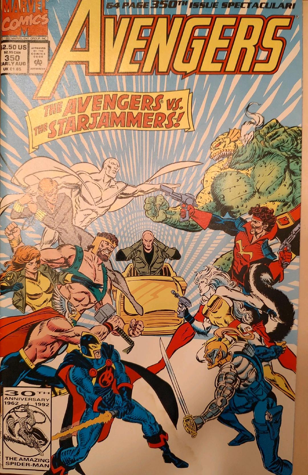 The Avengers #350 Comic Book