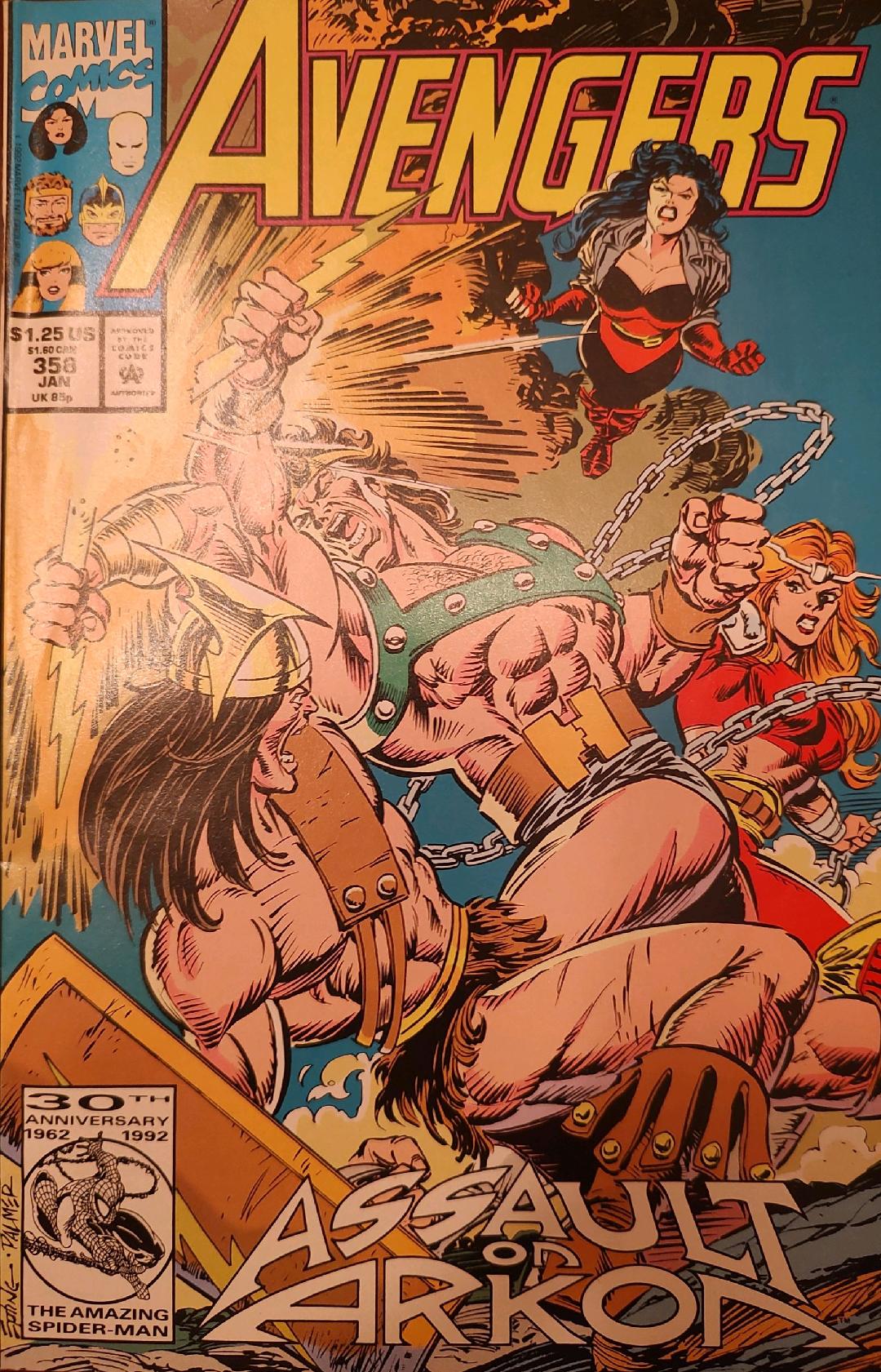 The Avengers #358 Comic Book