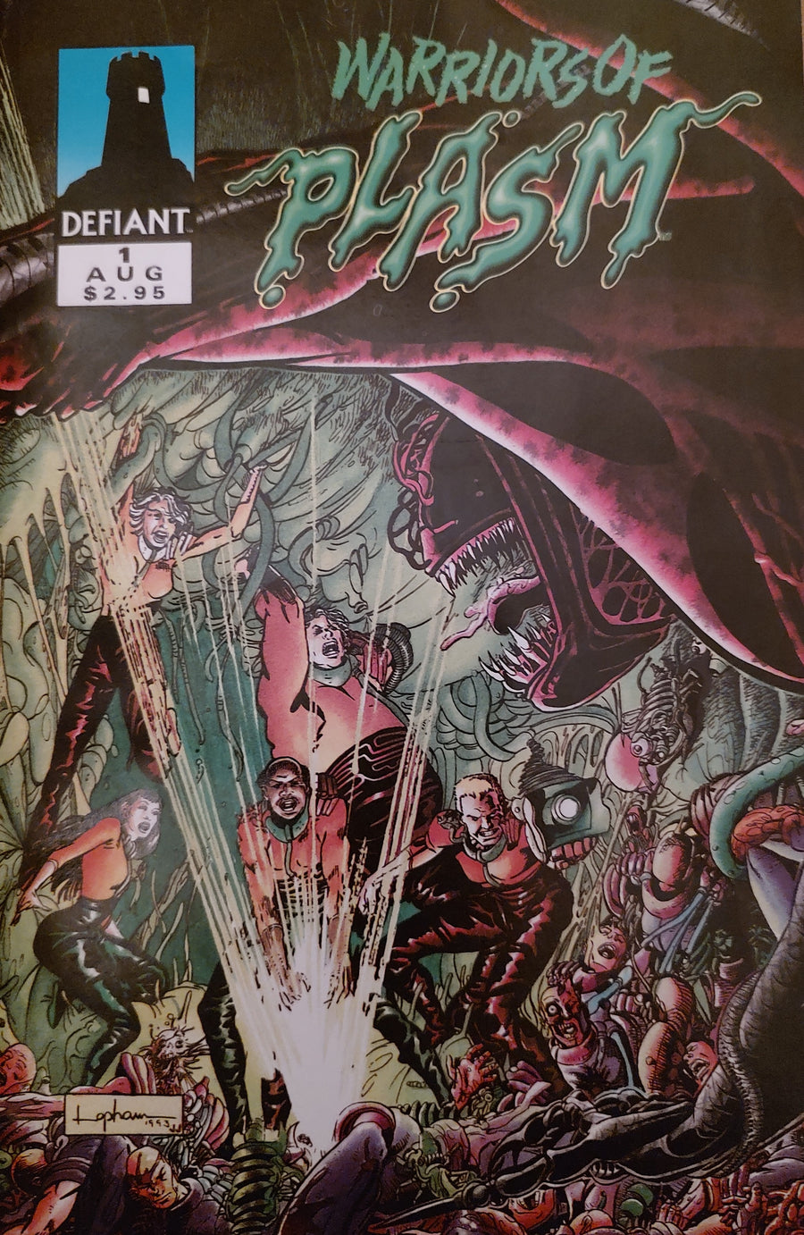 Warriors of Plasm #1 Comic Book
