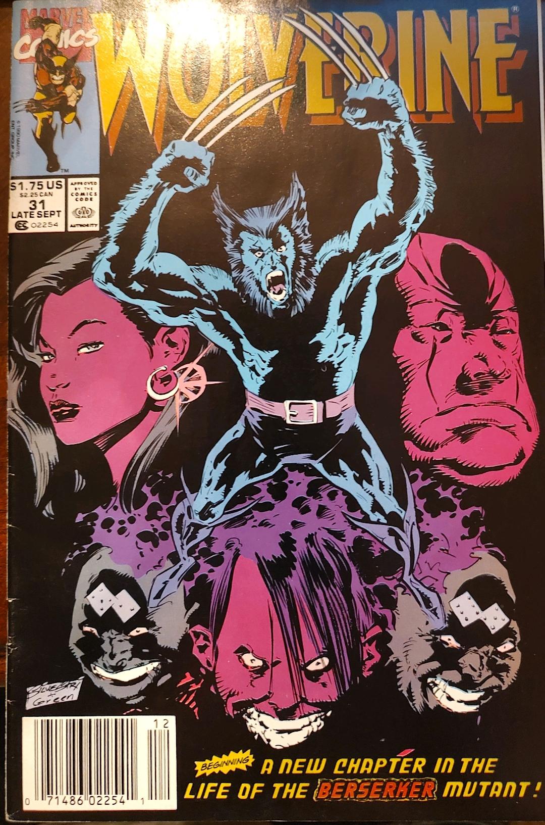Wolverine #31 Comic Book Cover