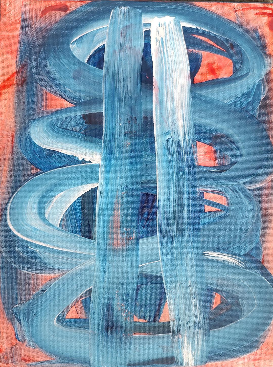 Paul Morabito "PO" Infinite Peace Painting Front Photo