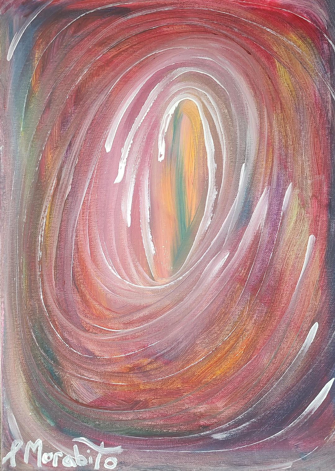Paul Morabito "PO" The Vortex Painting Front Photo