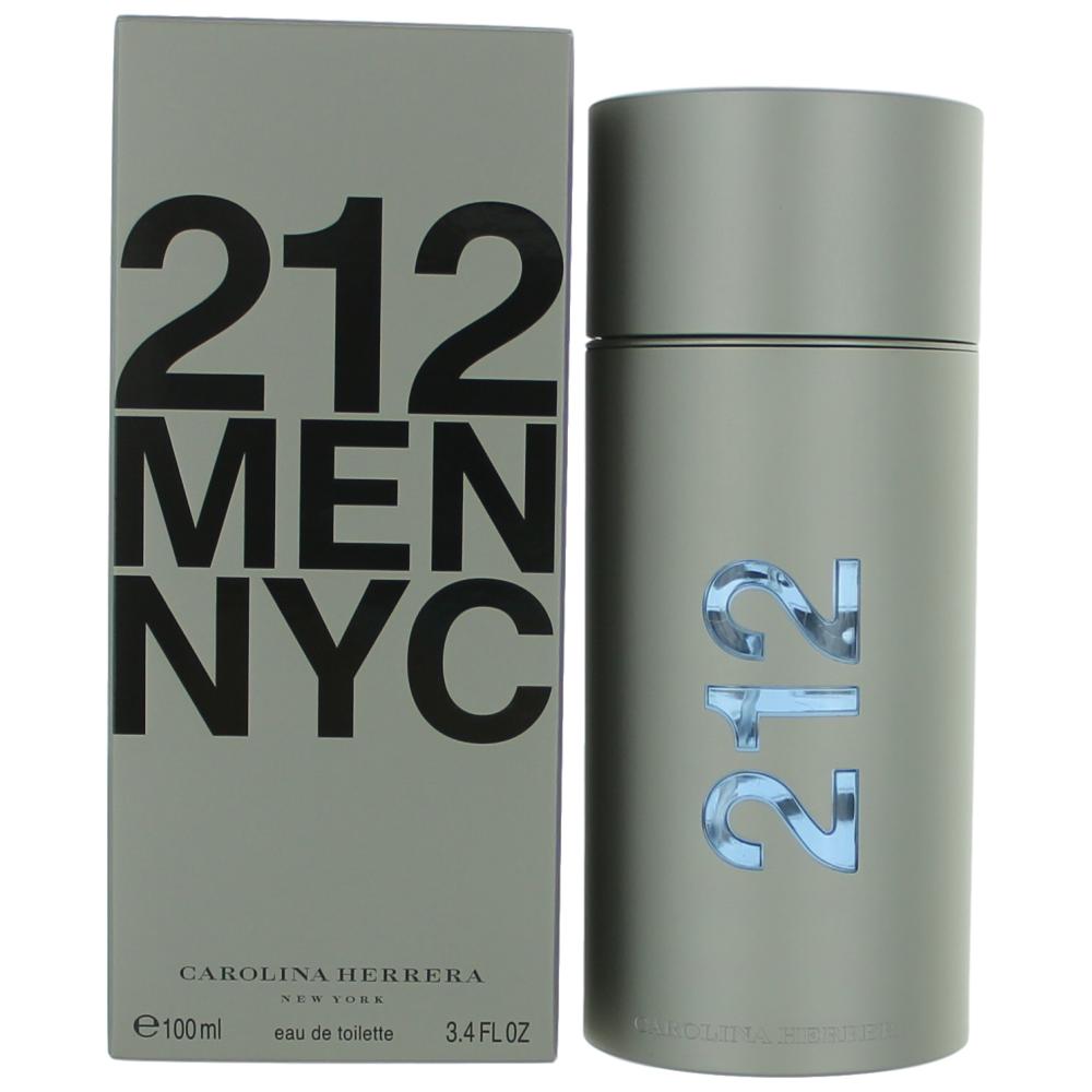 212 by Carolina Herrera, 3.4 oz. Eau De Toilette Spray for Men