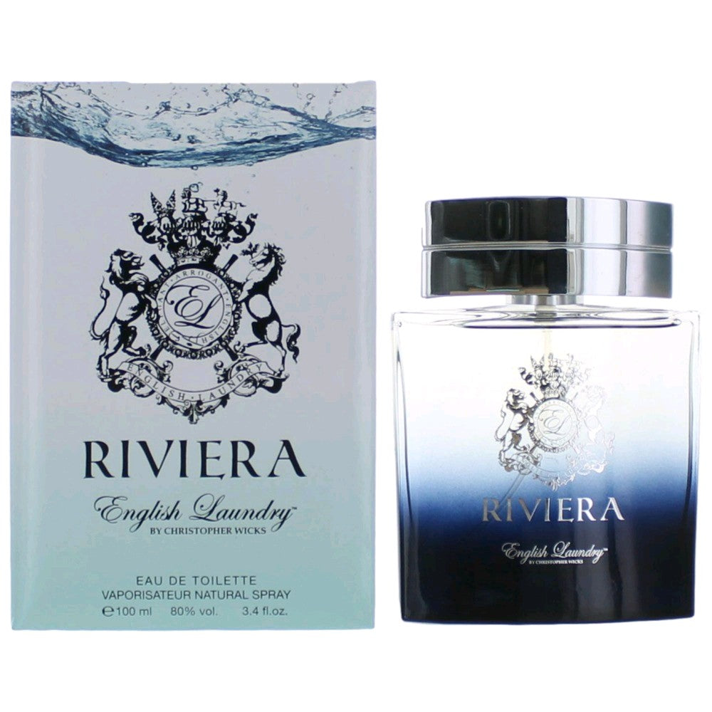 Riviera by English Laundry, 3.4 oz. Eau De Toilette Spray for Men