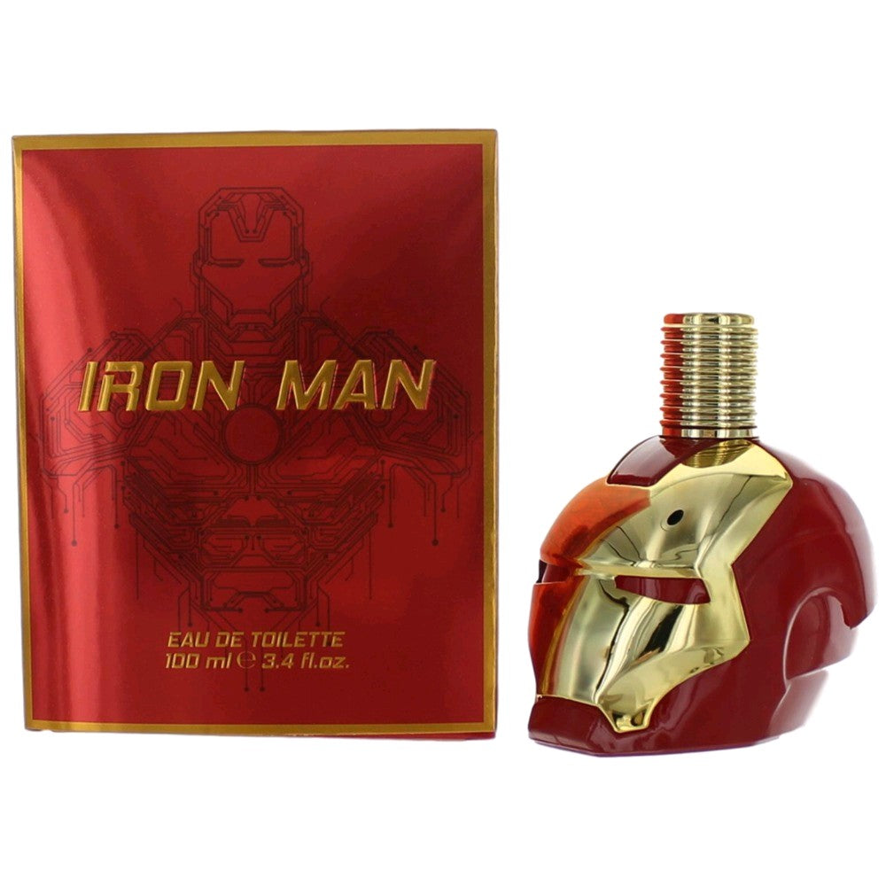 Iron Man by Marvel, 3.4 oz. Eau De Toilette Spray for Men