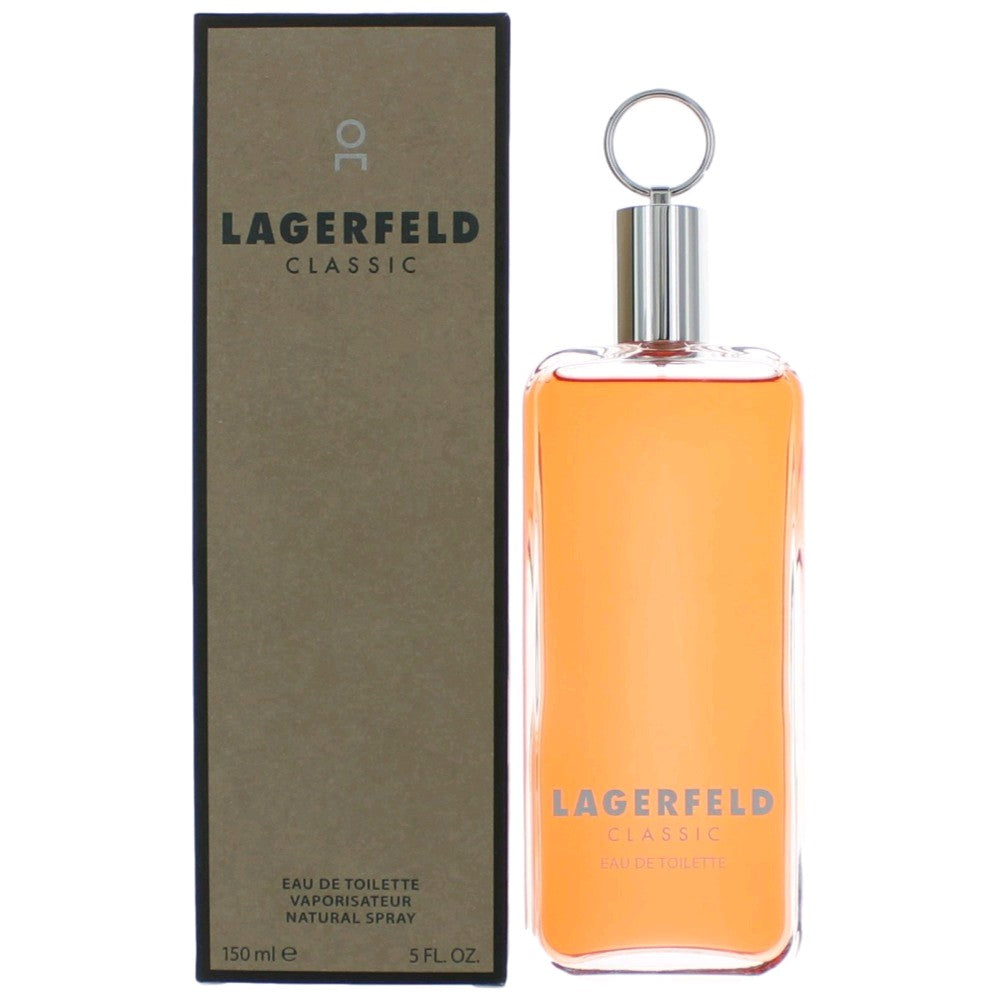 Lagerfeld Classic by Karl Lagerfeld, 5 oz. Eau De Toilette Spray for Men