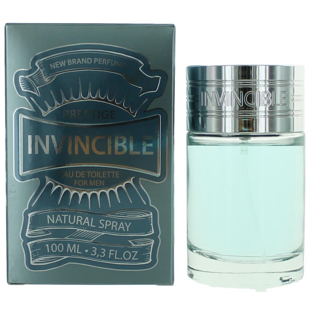 Invincible by New Brand, 3.3 oz. Eau De Toilette Spray for Men