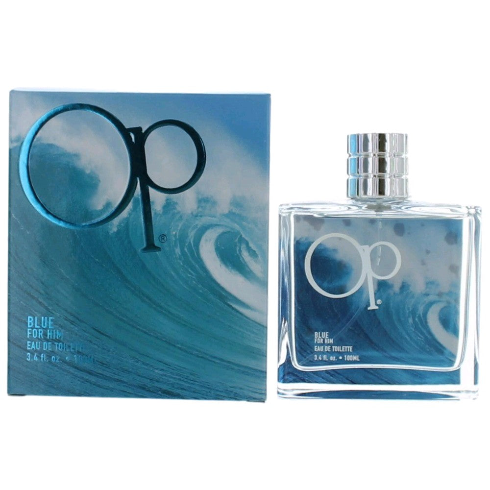 OP Blue For Him by Ocean Pacific, 3.4 oz. Eau De Toilette Spray for Men