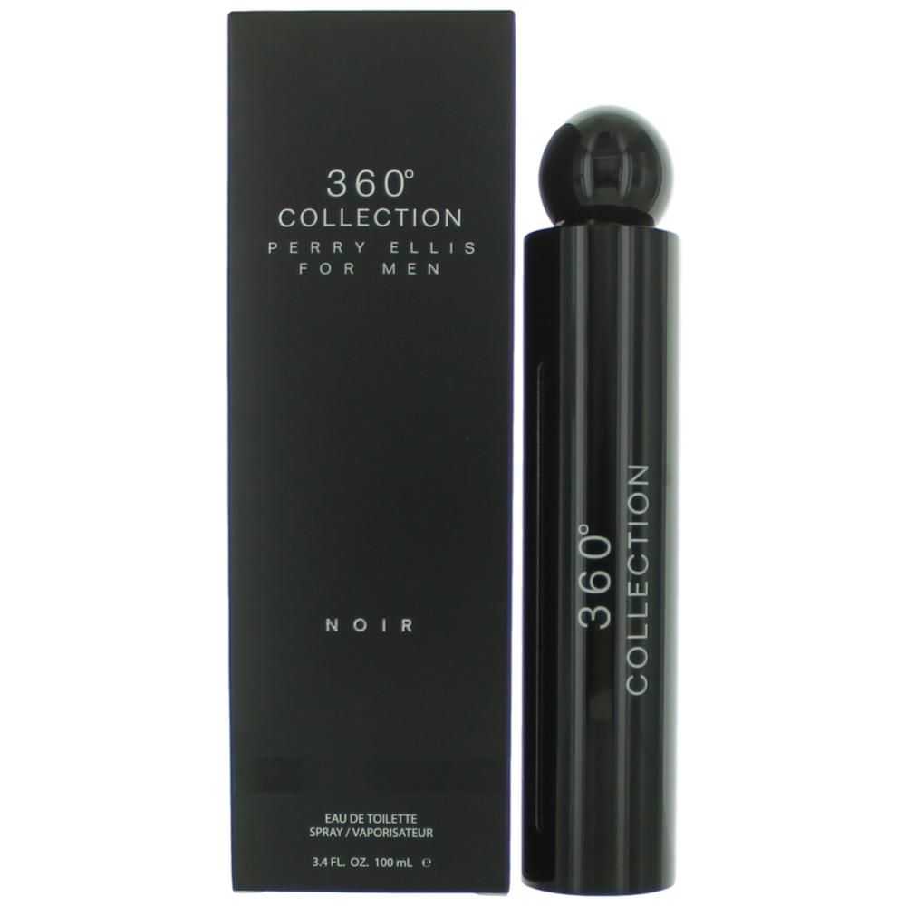 Perry Ellis 360 Collection Noir by Perry Ellis, 3.4 oz. Eau De Toilette Spray for Men
