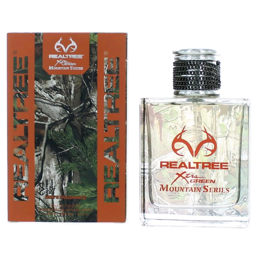 Realtree Mountain Series by Realtree, 3.4 oz. Eau De Toilette Spray for Men