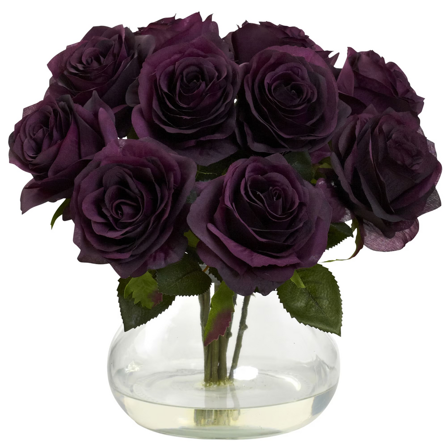 Rose Arrangement w/Vase (PE)