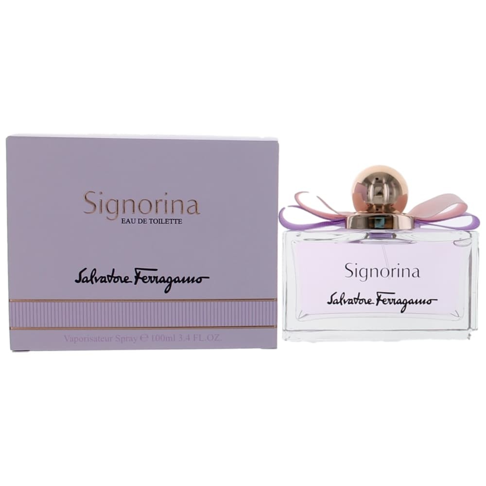 Signorina by Salvatore Ferragamo, 3.4 oz. Eau De Toilette Spray for Women