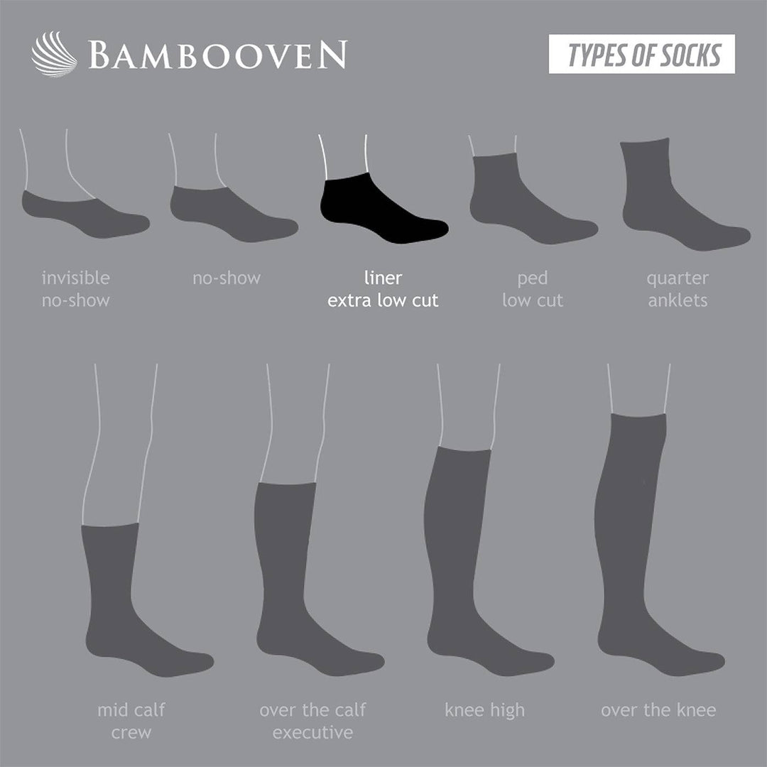 Women’s Bamboo Ankle Socks 12-Pack - 554 Types of Socks.