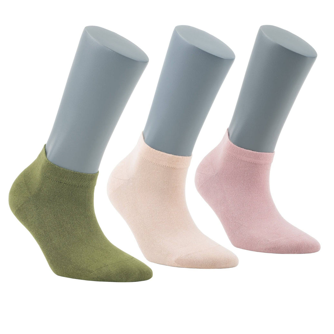 Women’s Bamboo Ankle Socks 12-Pack - 545