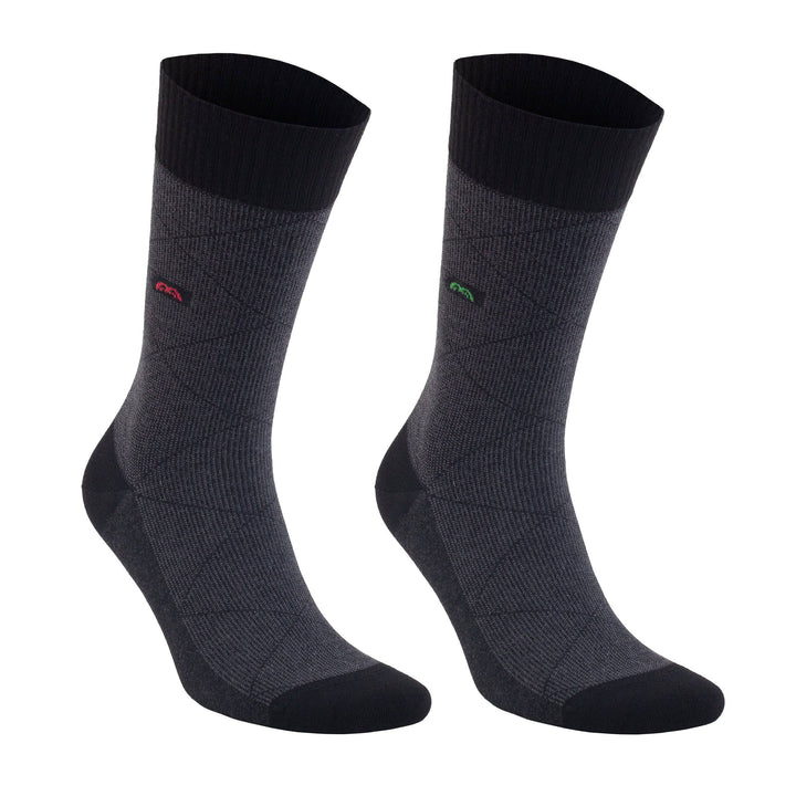 Men’s Bamboo Diabetic Dress and Trouser Socks 6-Pack - 637