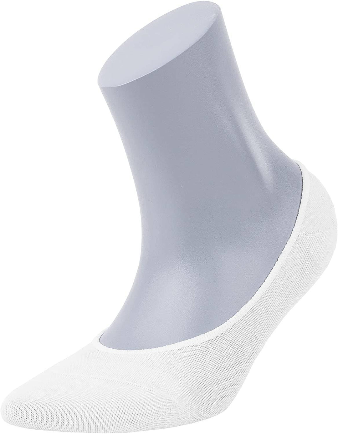 Women’s Bamboo No-Show Socks 6-Pack Invisible, Breathable, Moisture-Wicking Socks - 612