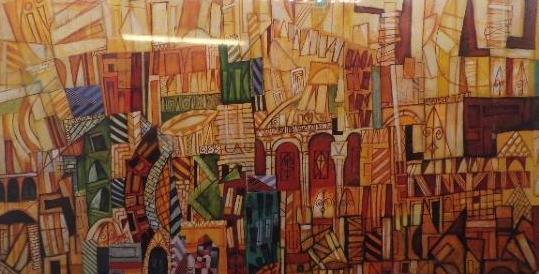 Cedric M. Cox Limited Edition Print Rare 1/2 Golden View Photo Of Art Image Only