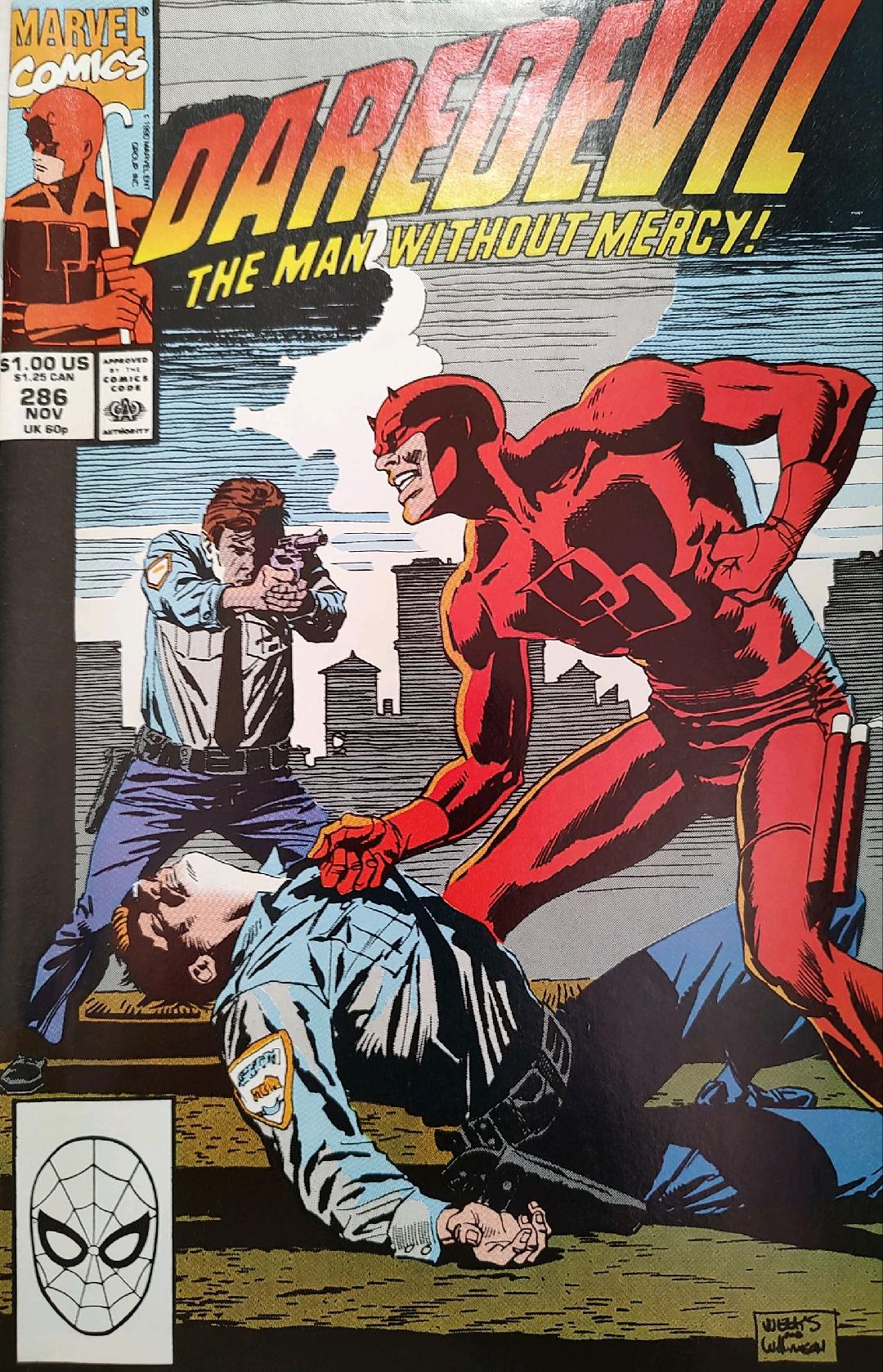 DareDevil #286 Comic Book Cover