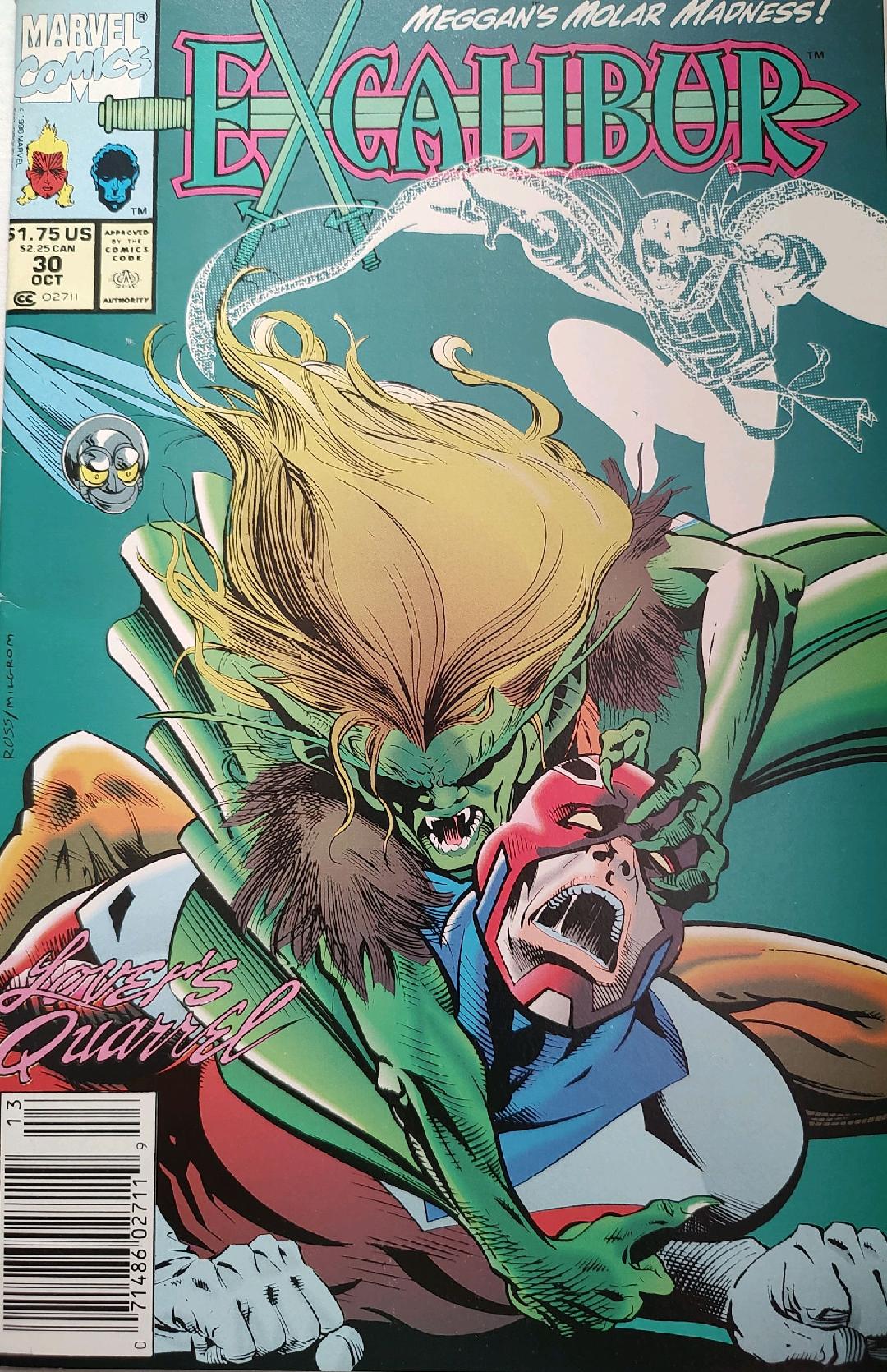 Excalibur #30 Comic Book Cover