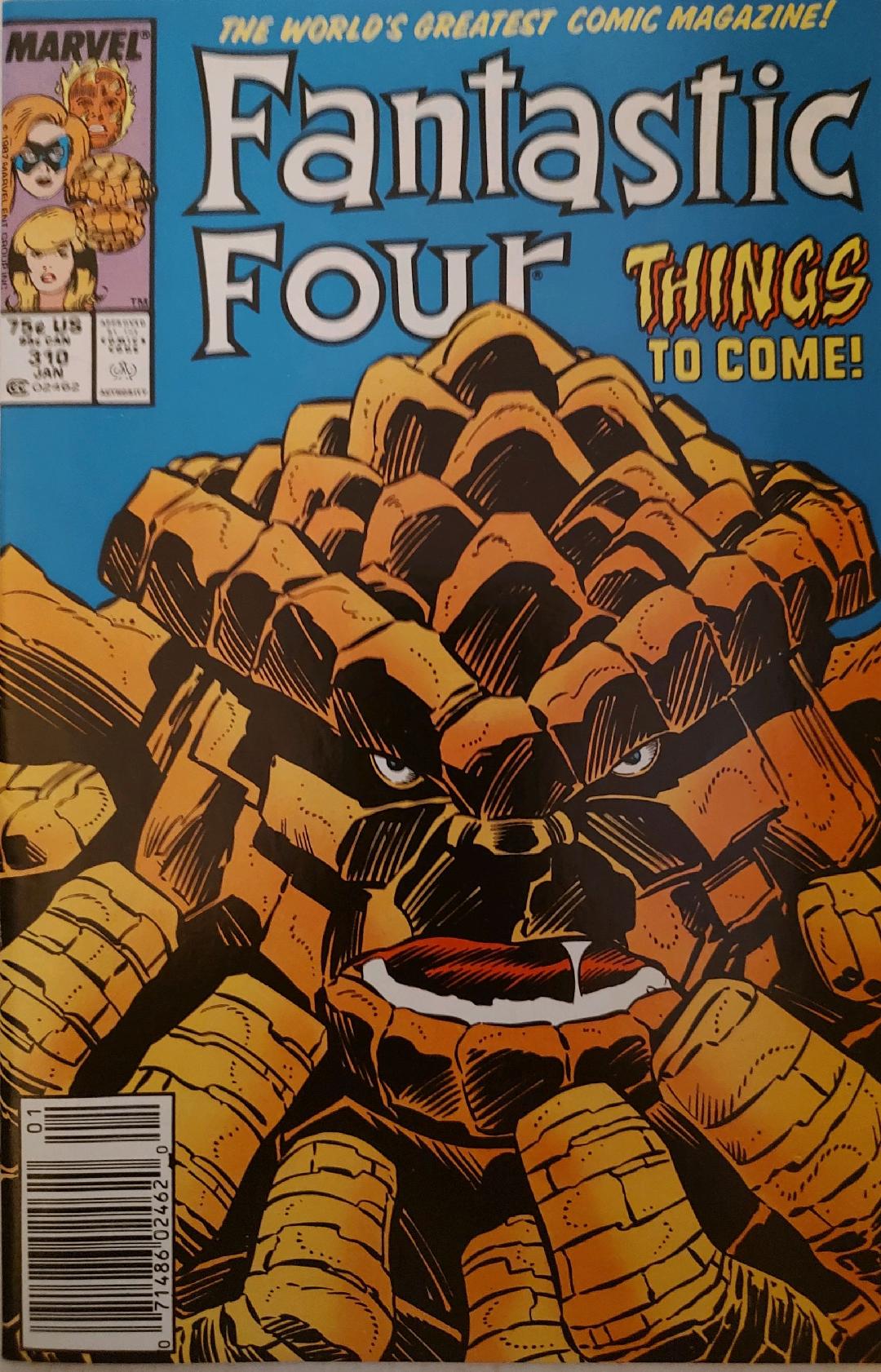 Fantastic Four #310 Comic Book Cover