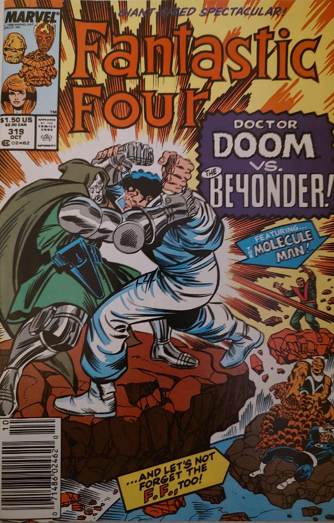 Fantastic Four #319 Comic Book Cover