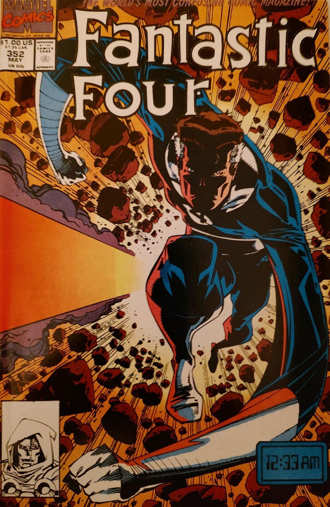 Fantastic Four #352 Comic Book Cover