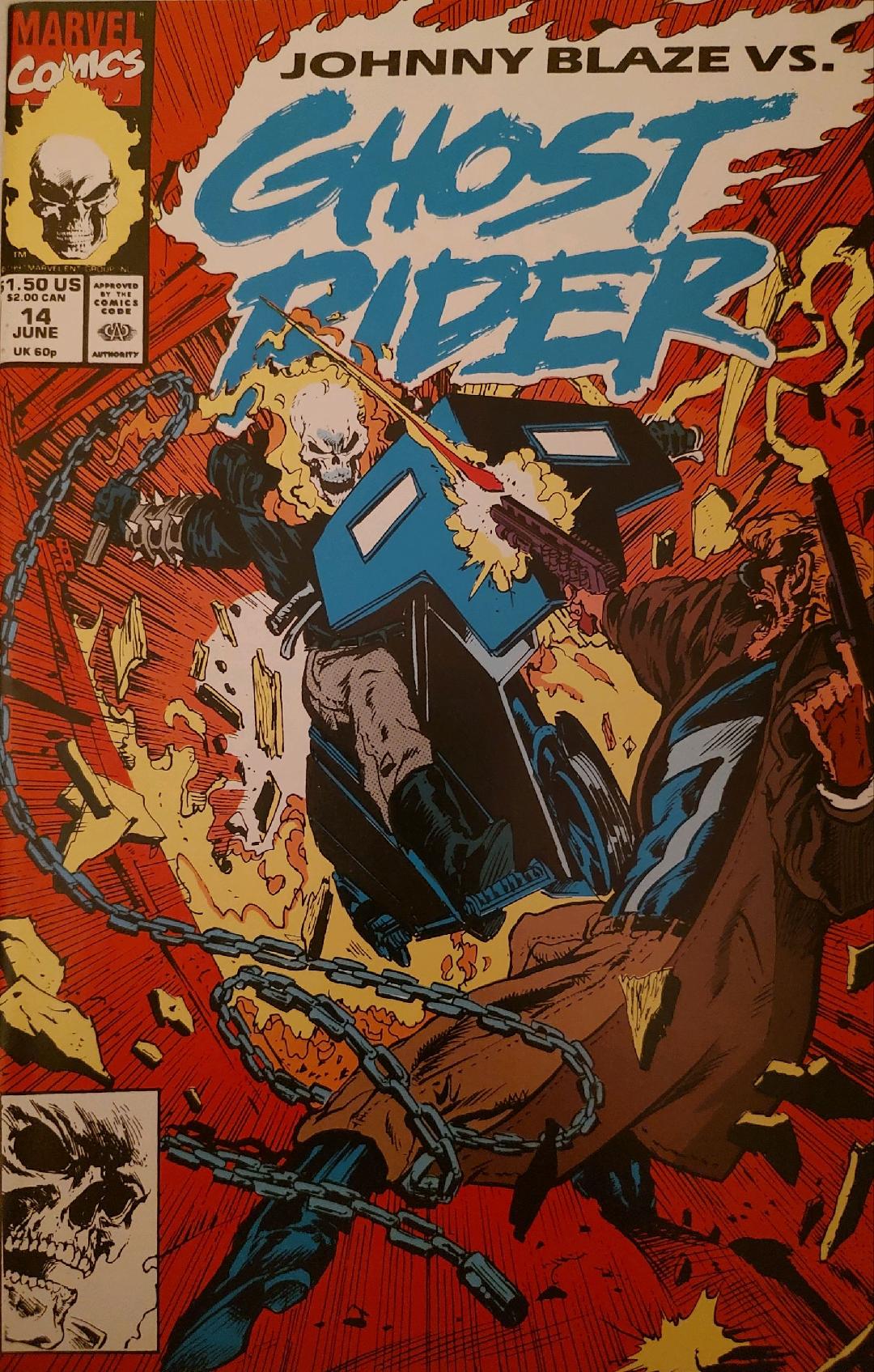 Ghost Rider #14 Comic Book Cover