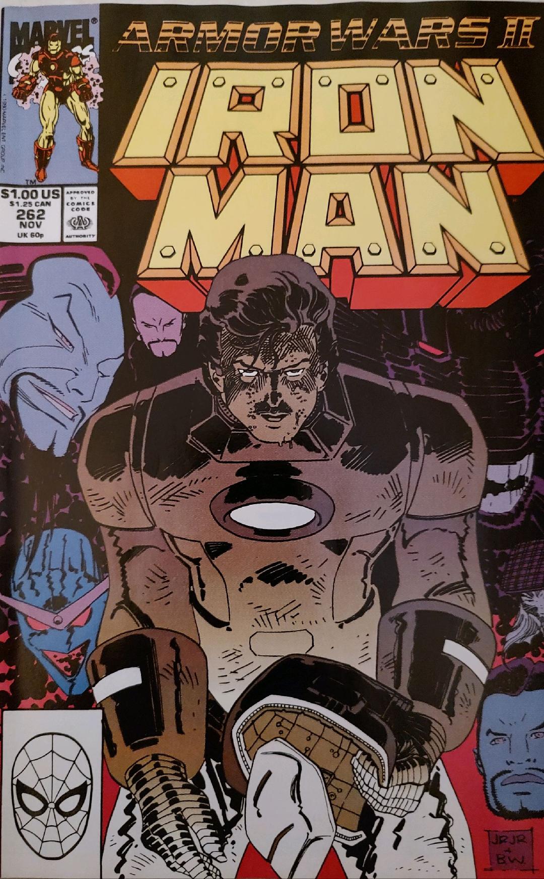 Iron Man #262 Comic Book Cover