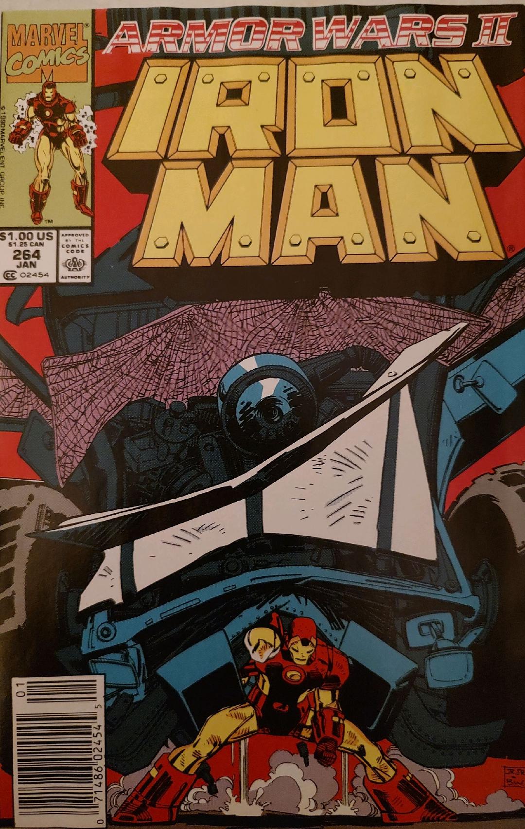 Iron Man #264 Comic Book Cover