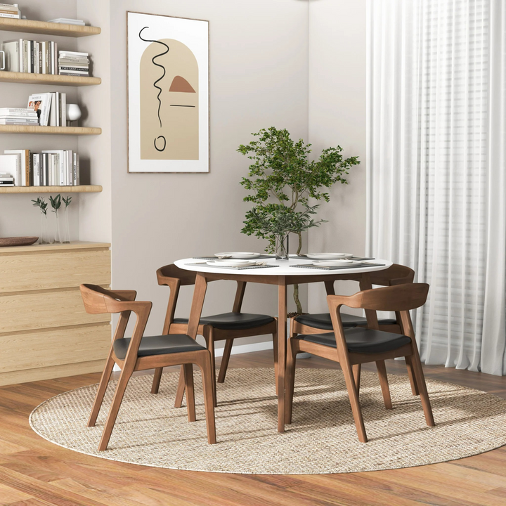 Alina Dining Table (White) Photo.