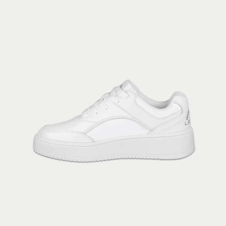 LA Gear Kids Flame Low Top White