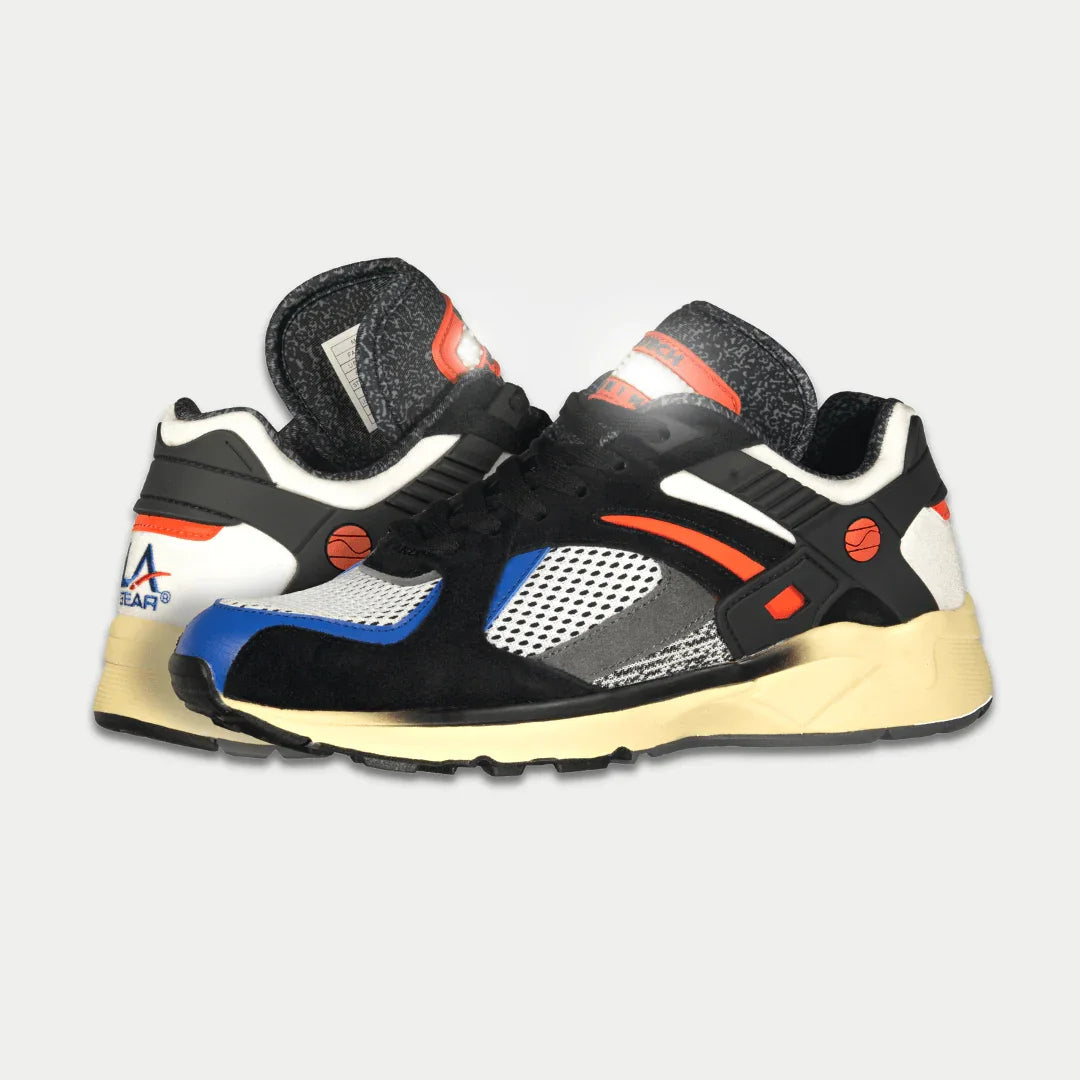 LA Gear Men's Catapult Light-Up Low Top Black and Orange