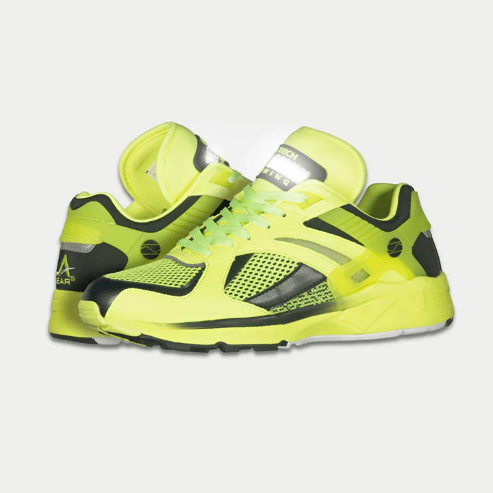 LA Gear Men's Catapult Light-Up x Glow Low Top Neon Yellow and Black