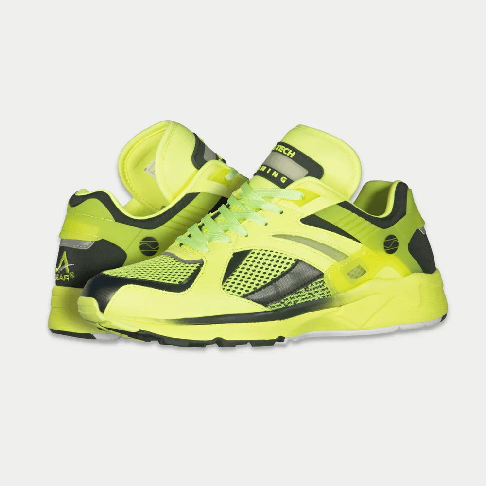LA Gear Men's Catapult Light-Up x Glow Low Top Neon Yellow and Black