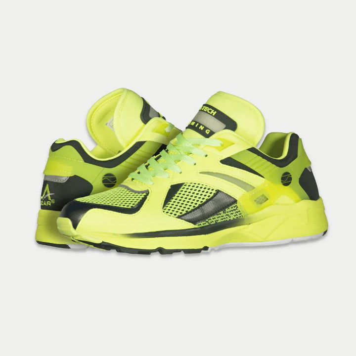 LA Gear Men's Catapult Light-Up x Glow Low Top Neon Yellow and Black