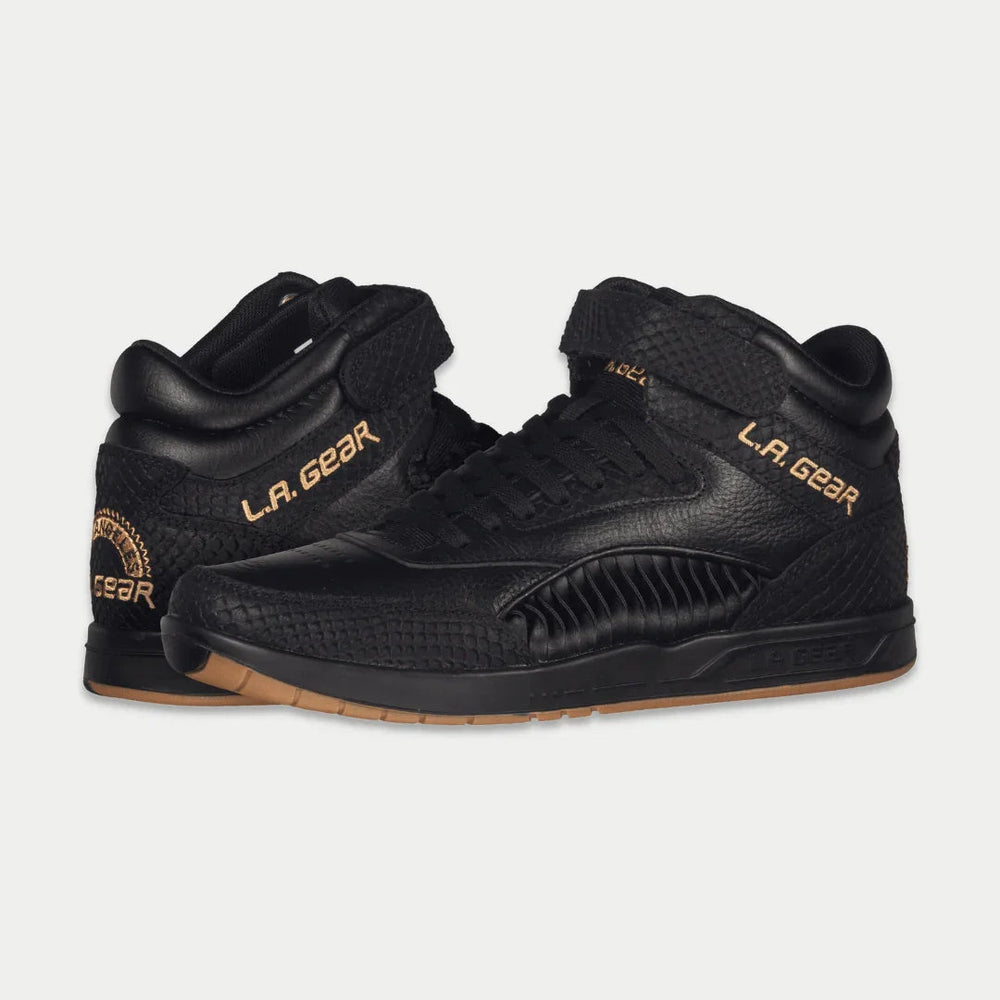LA Gear Men's Flame Retro High-Top Black