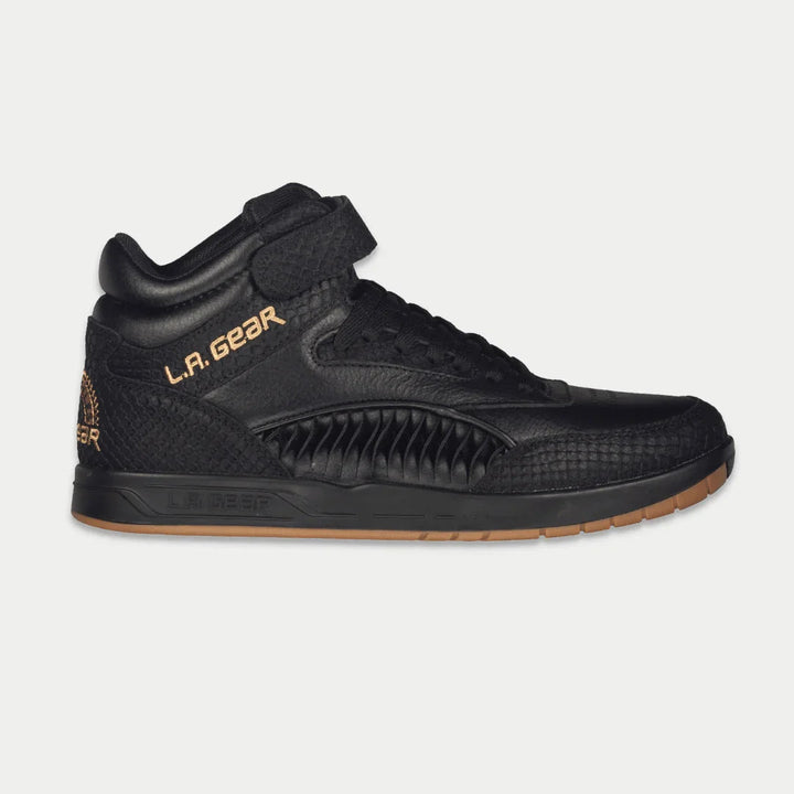 LA Gear Men's Flame Retro High-Top Black